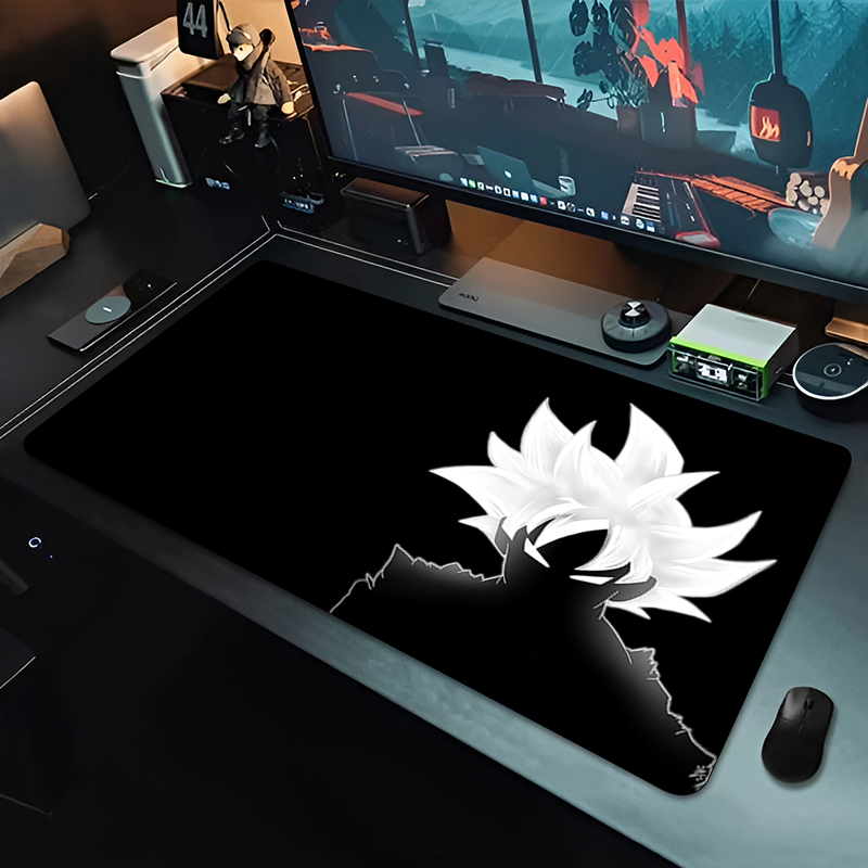 Pc Gaming Anime - DBZ Black Anime Mouse Pad Dragon