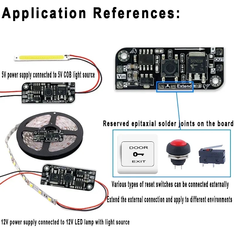 Mechanical Keyboard - Micro Button Dimming Board Key Module