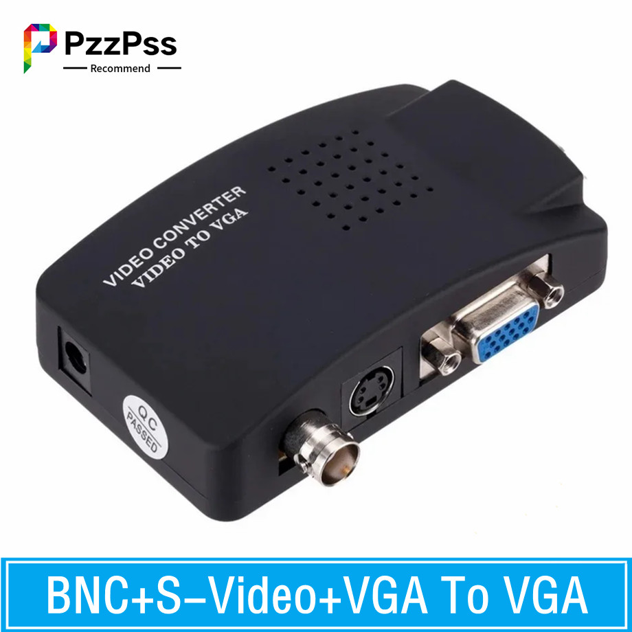 PzzPss BNC S-Video VGA to VGA  - Pc Gaming Vr recension och pris