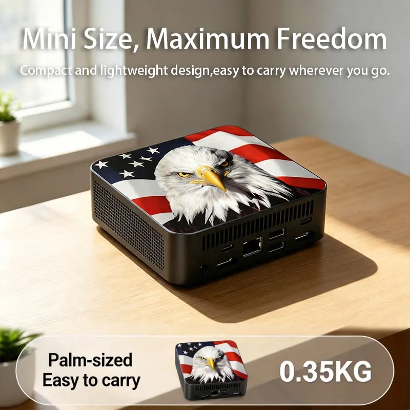 Slim Canada Flag Mini Desktop  - Pc Gaming Usa recension och pris