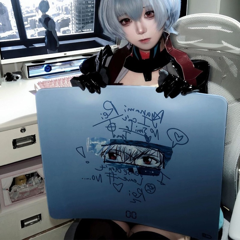 Evangelion Rei Ayanami Mousepa - Pc Gaming Anime recension och pris