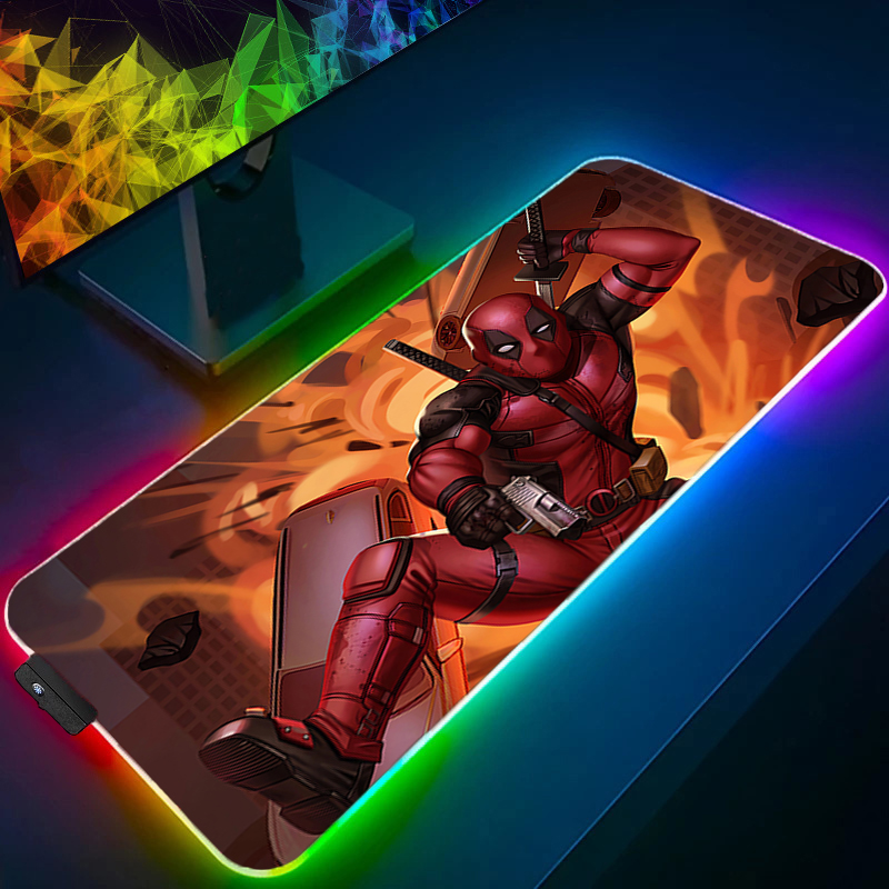 LED Mouse Pad Gaming Backlight - Pc Gaming Anime recension och pris