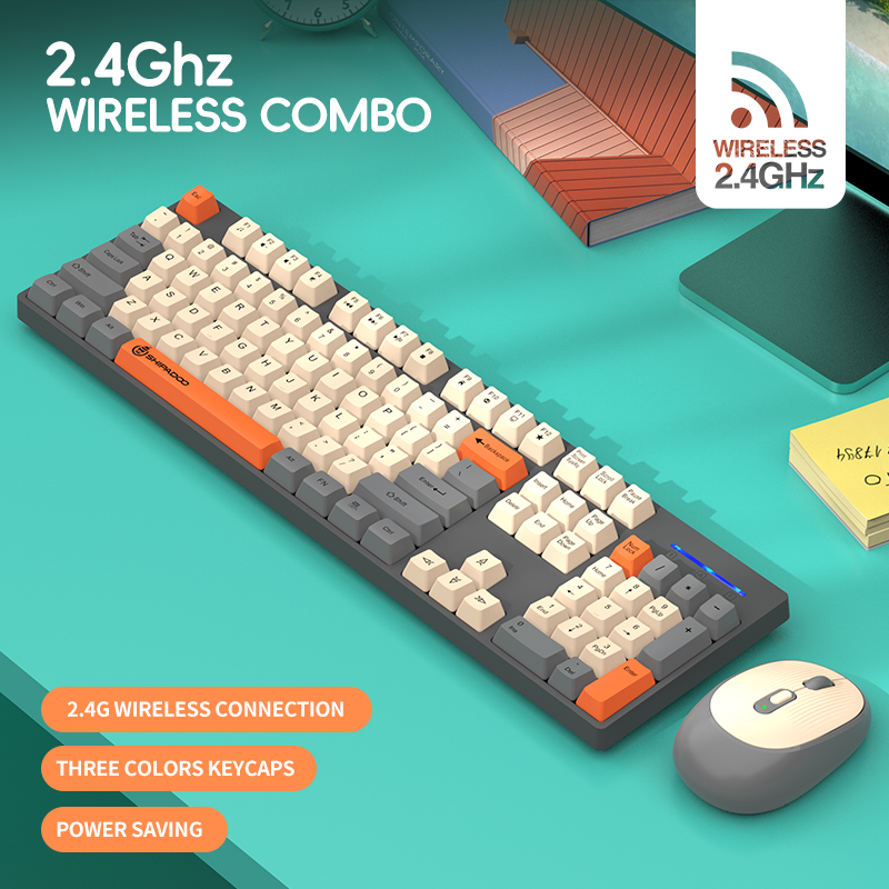 Shipadoo 2.4G USB Wireless/Wir - Pc Gaming Komplett Set recension och pris