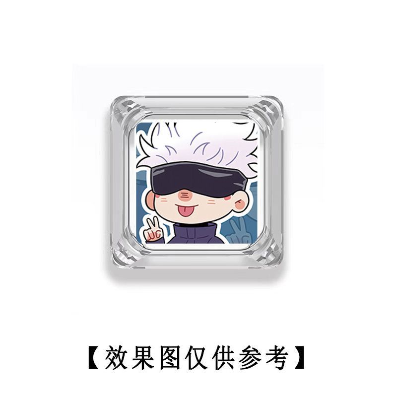 Jujutsu Kaisen chibi cartoon c - Mechanical Keyboard recension och pris