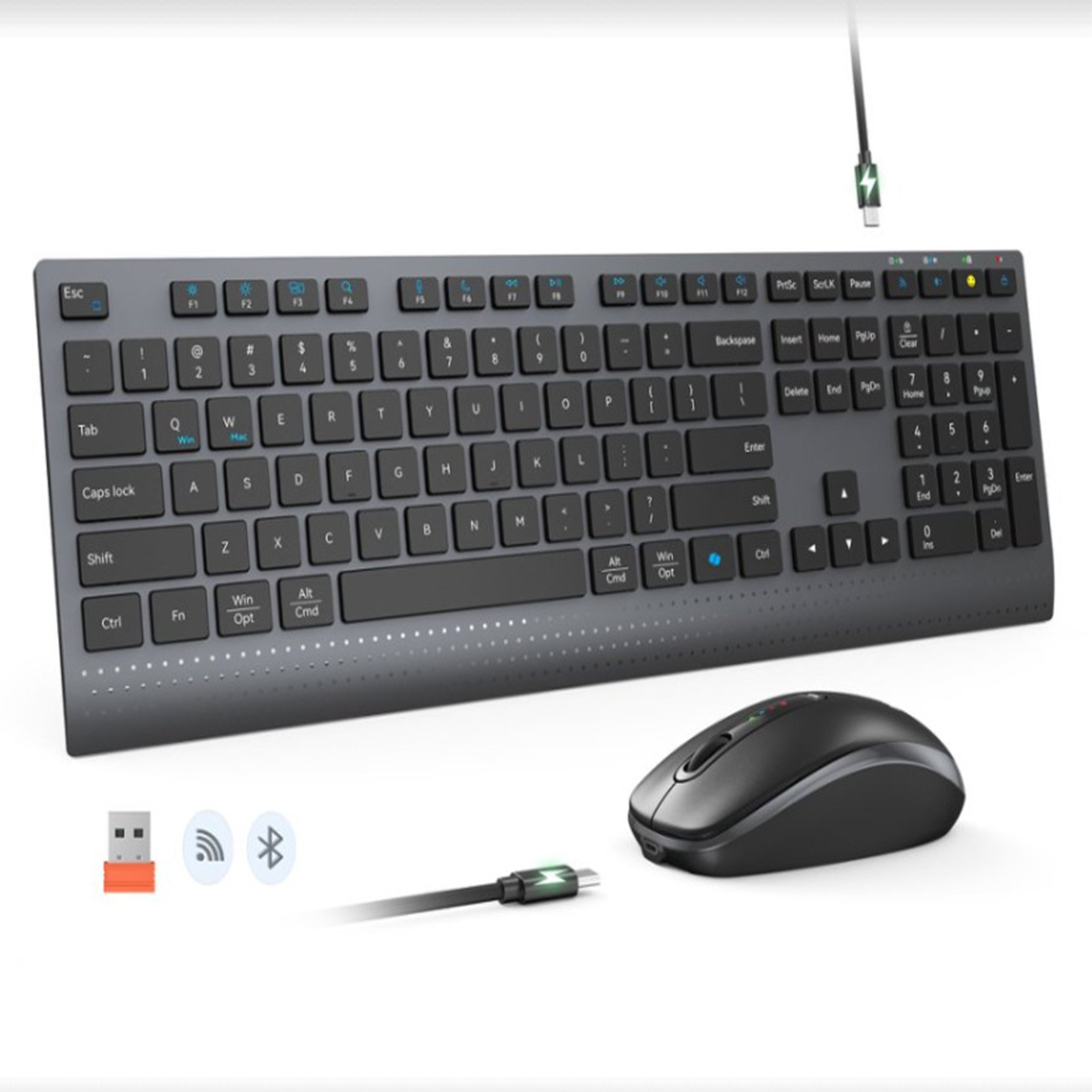Bluetooth 2.4G Dual-Mode Wirel - Pc Gaming Komplett Set recension och pris