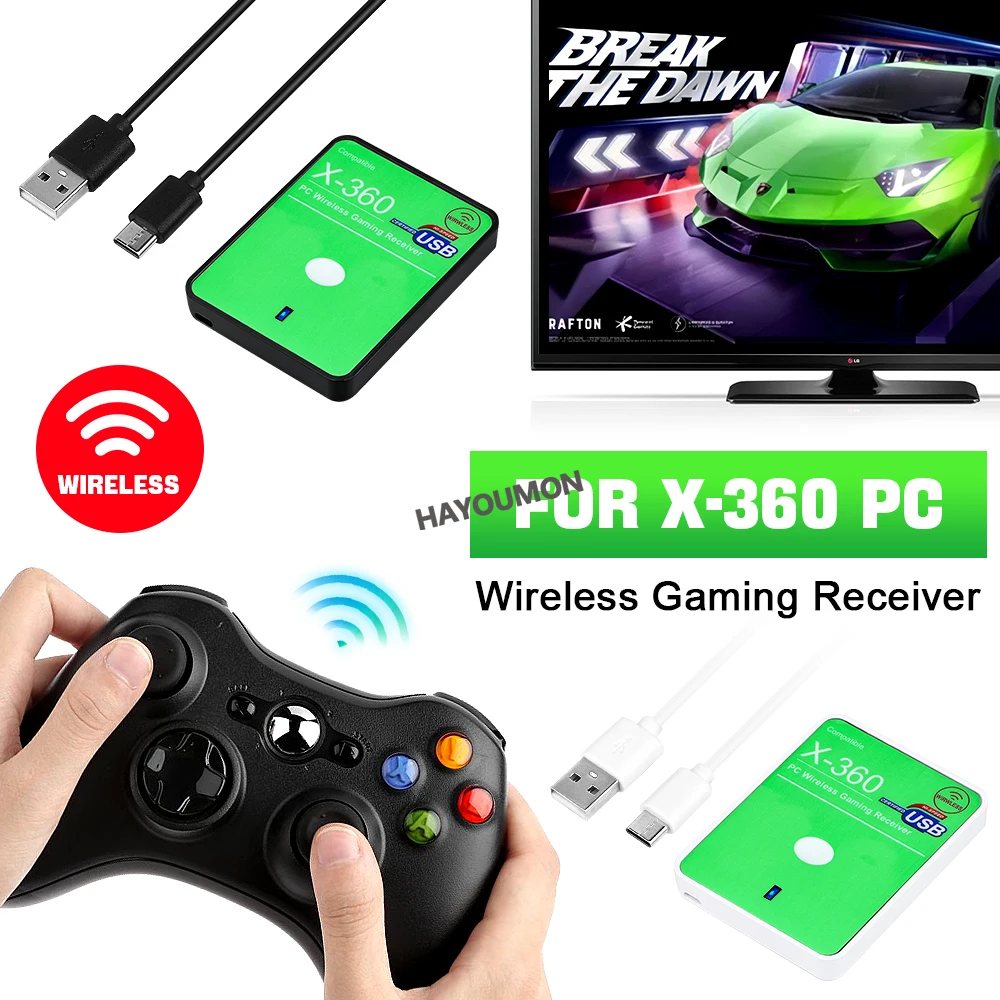 New Wireless Gaming Receiver f - Pc Gaming Xbox Controller recension och pris