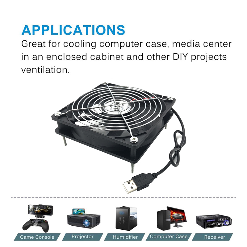 8/12cm 12V USB Powered Compute - Pc Gaming Vr recension och pris