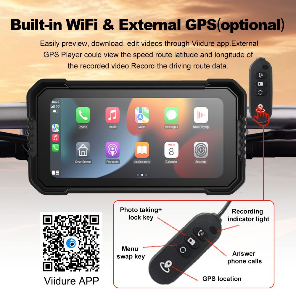 BEPOCAM 5/6.25 inch Carplay Mo - Pc Gaming Vr recension och pris