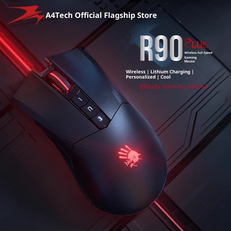 Bloody R90 PLUS Wireless Mouse - Fps Gaming Mouse recension och pris