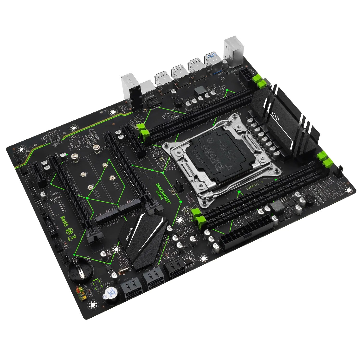 MACHINIST E5 MR9A V1.0 X99 Mot - Pc Gaming Omen recension och pris