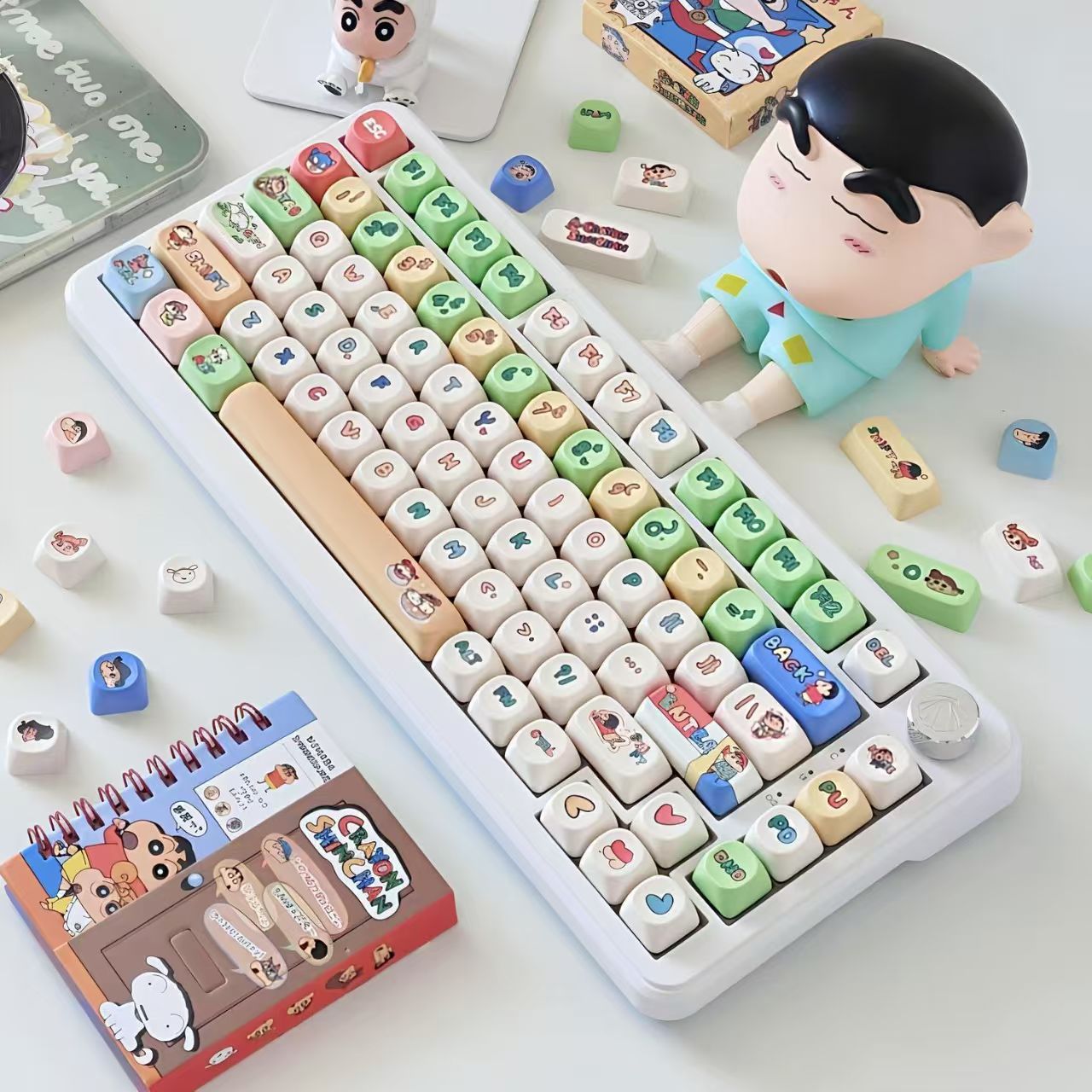 Crayon Shin-chan MOA Keycap Cu - Mechanical Keyboard recension och pris