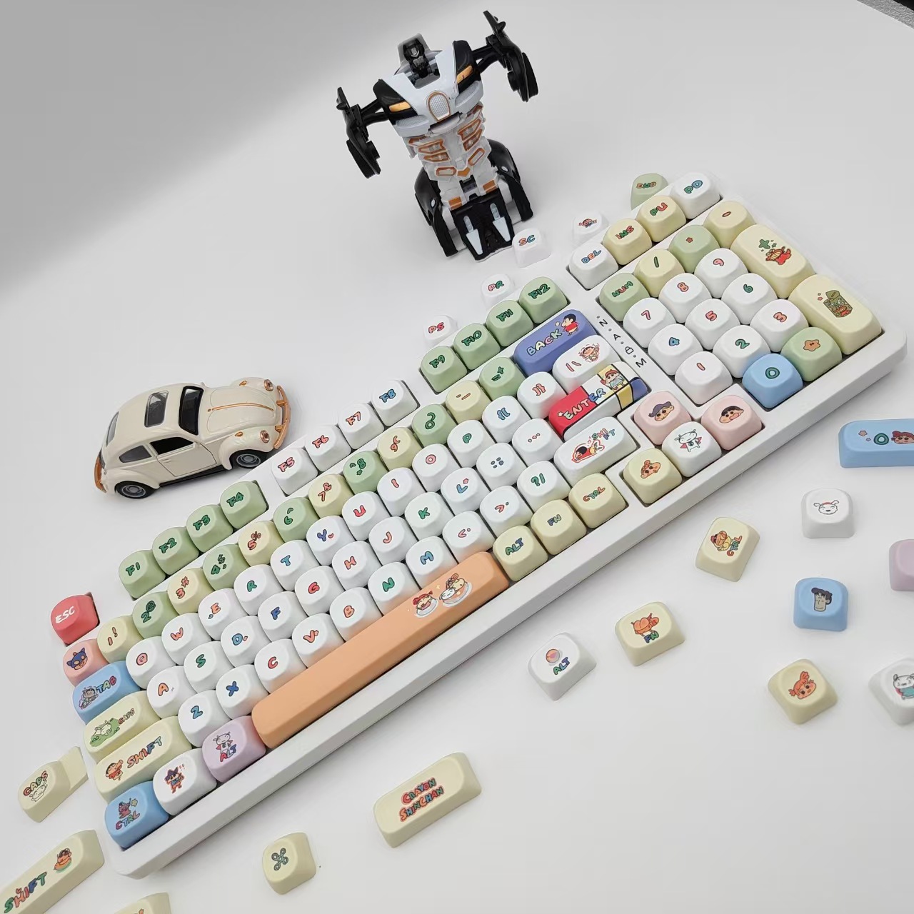Crayon Shin-chan MOA Keycap Cu - Mechanical Keyboard recension och pris