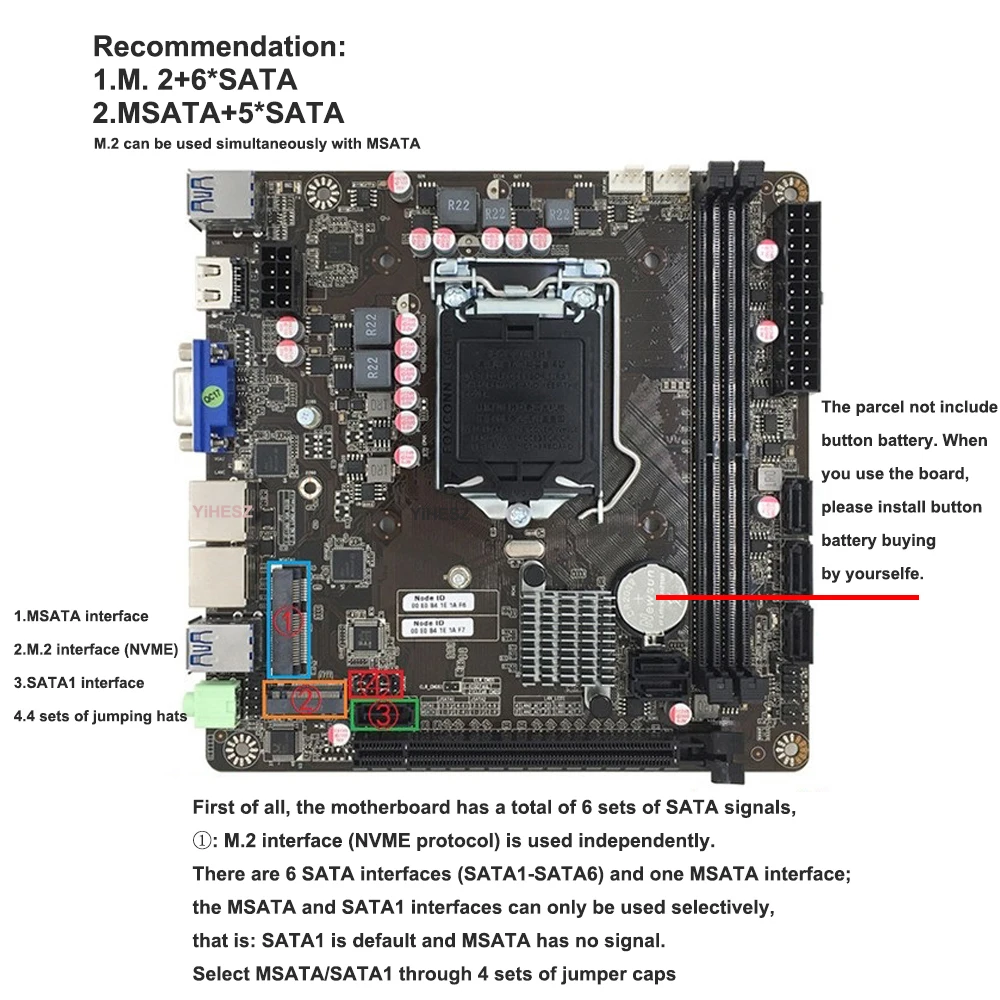 B365 Mini-ITX Motherboard LGA  - Pc Gaming Core I5 recension och pris