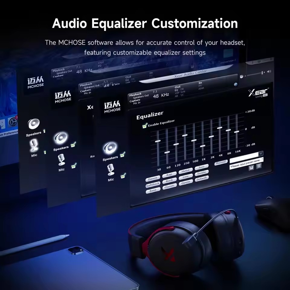 E-sports Headset Wireless Low  - Pc Gaming Victus recension och pris