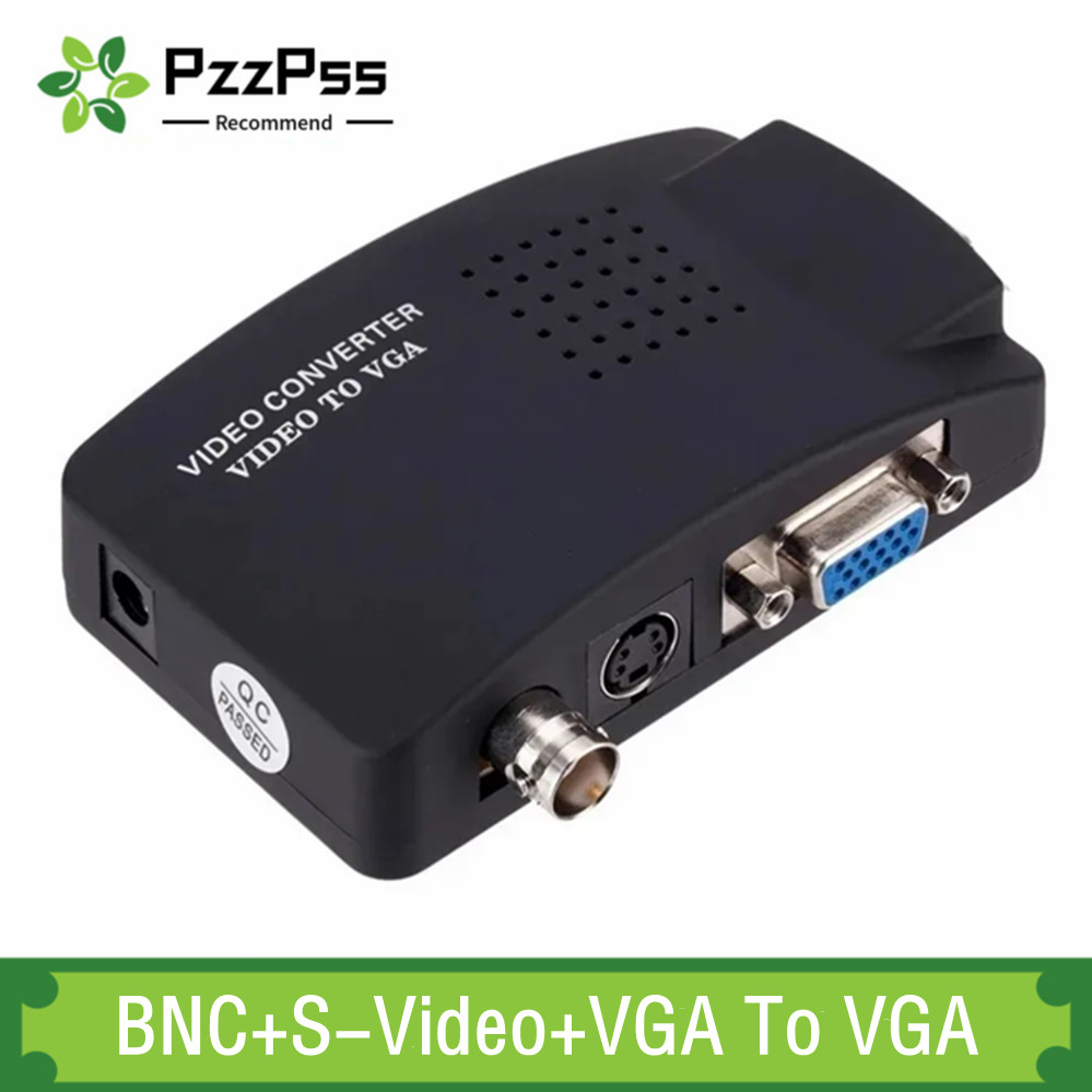 PzzPss BNC S-Video VGA to VGA  - Pc Gaming Vr recension och pris
