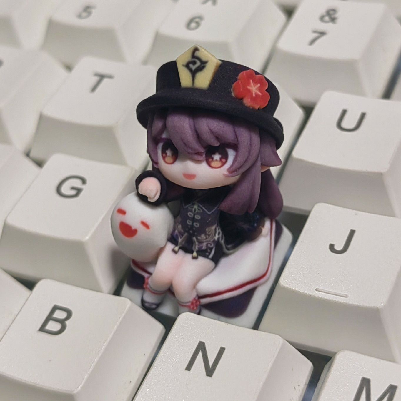 Genshin Impact Hu Tao  Anime C - Mechanical Keyboard recension och pris