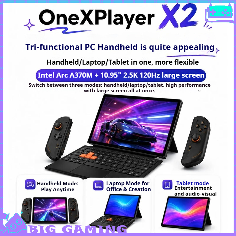 OneXPlayer X2 3‑in‑1 Gaming Ha - Pc Gaming Xbox Controller recension och pris