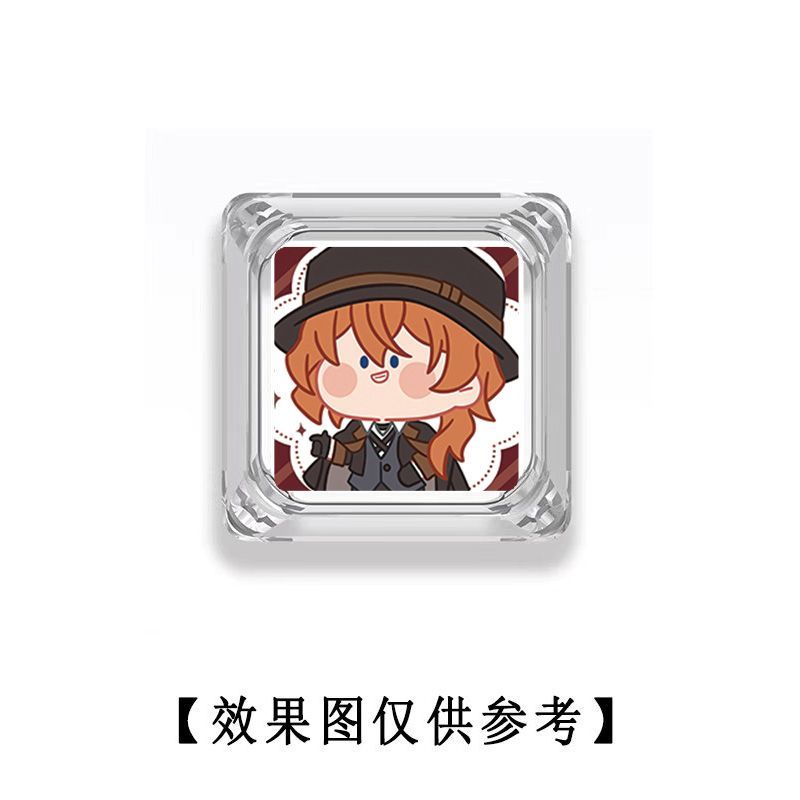 Bungo Stray Dogs emoji transpa - Mechanical Keyboard recension och pris