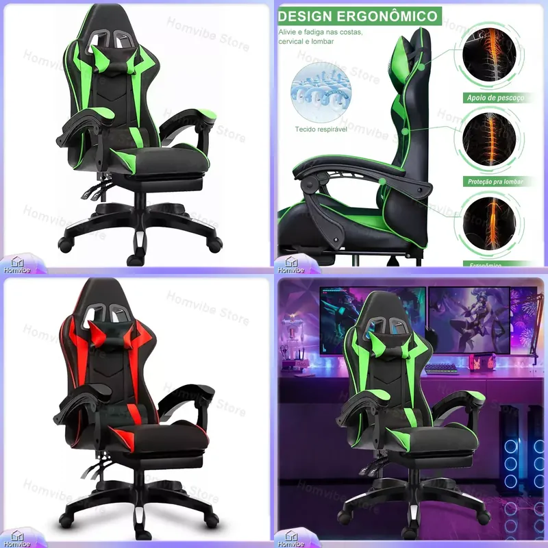 High-Back Ergonomic Gaming Cha - Pc Gaming Usa recension och pris