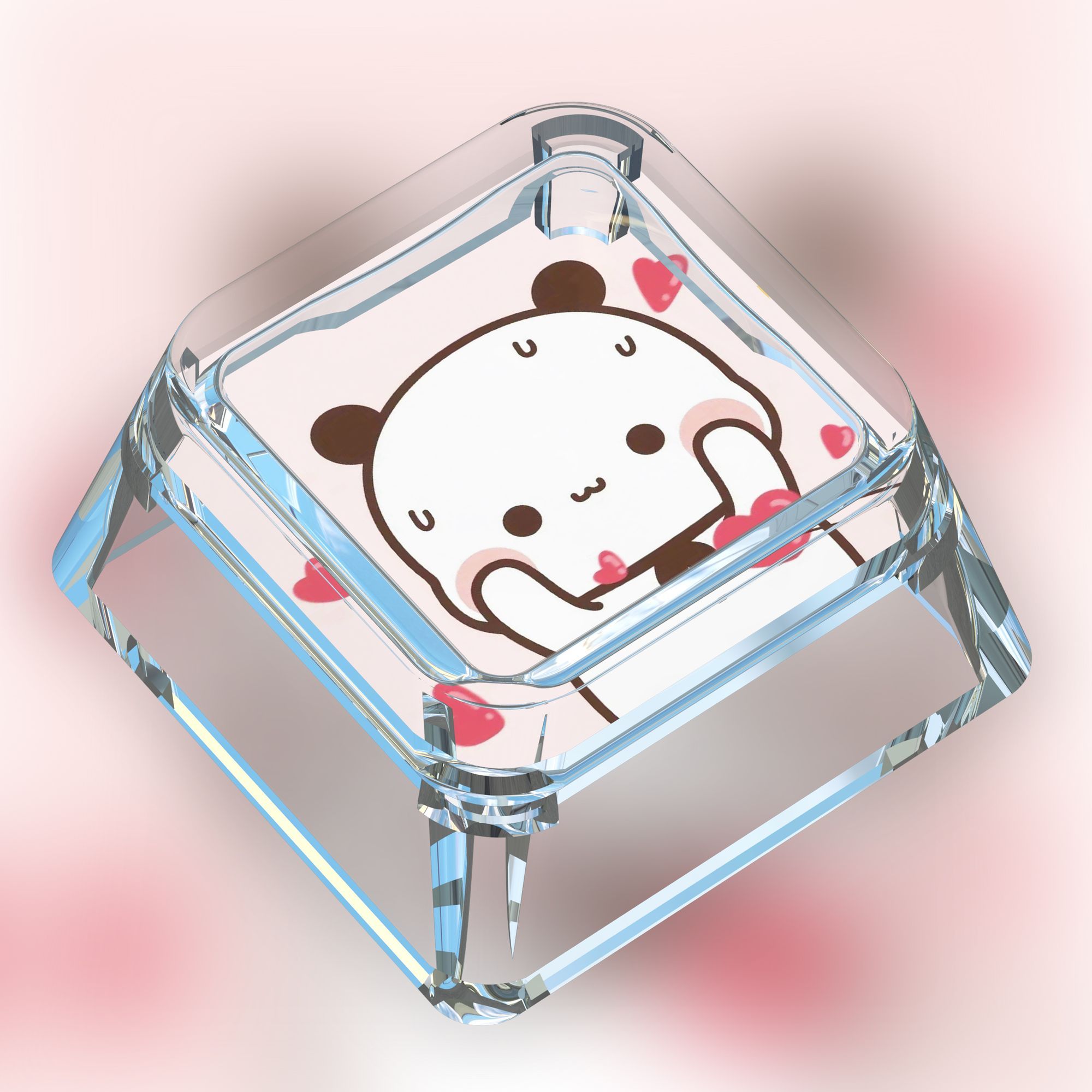 Cute Bubu Dudu Keycaps ABS Cus - Mechanical Keyboard recension och pris